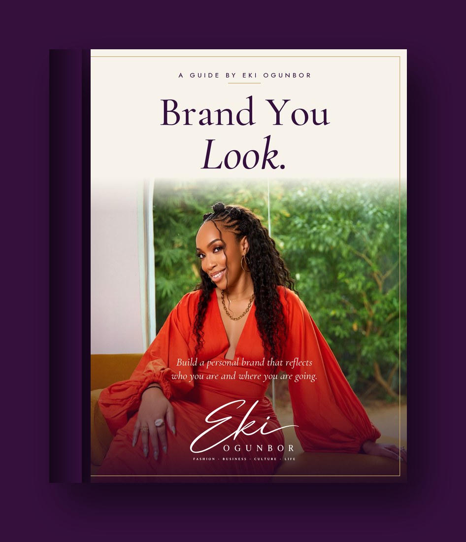 Cover of Brand You Look, a guide by Eki Ogunbor